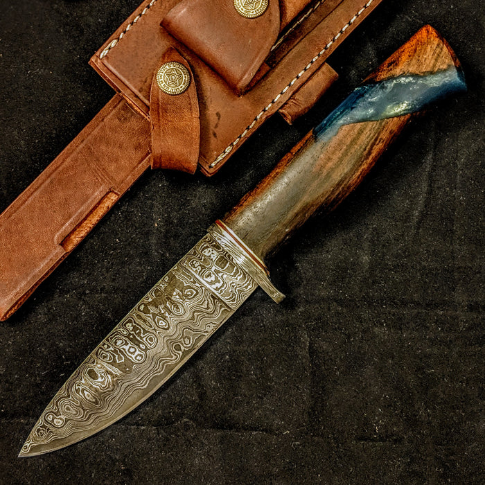 Aluminum Honeycomb and Urethane Resin Custom Knife Scales #22252 – Bradford  Hunt Design